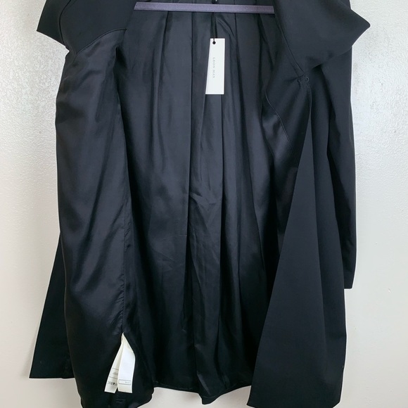 Max studio by Leon max black draped blazer coat - Picture 4 of 7